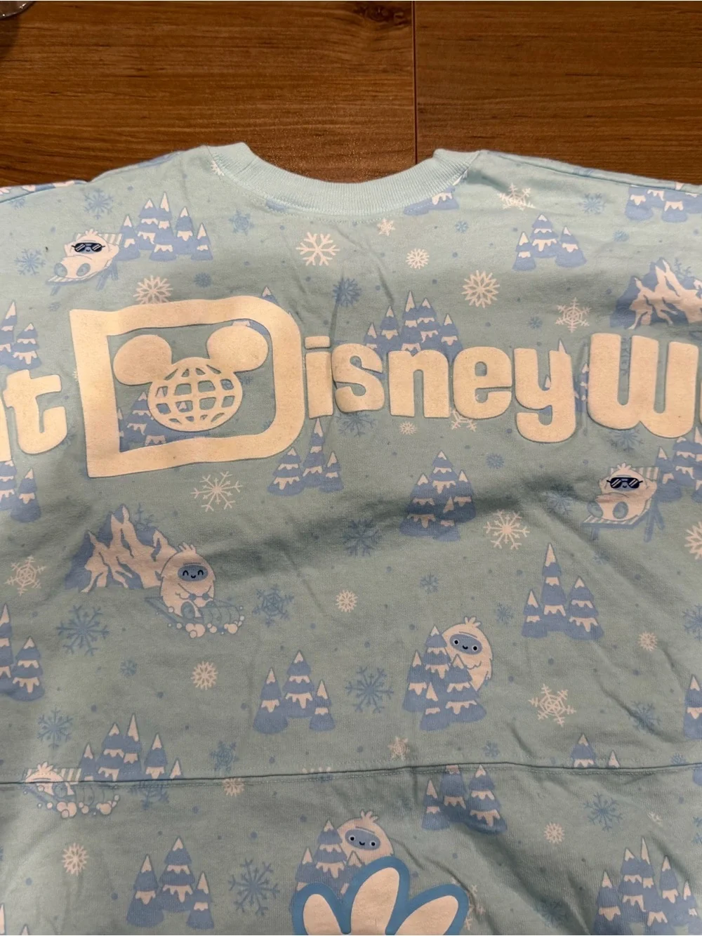 Walt Disney World Women's Light Blue Yeti Graphic Spirit Jersey XXL - Picture 2 of 6